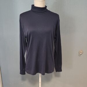 Vintage 90's Bobbie Brooks Sport Long Sleeve Turtleneck Sweater Flawed